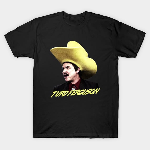 Norm MacDonald as Turd Ferguson T-Shirt by Starseeker